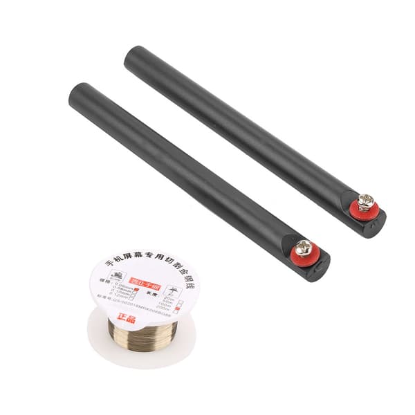 100M Molybden Tråd med Håndtak for iPhone LCD Skjermseparator 0.06mm x 100m
