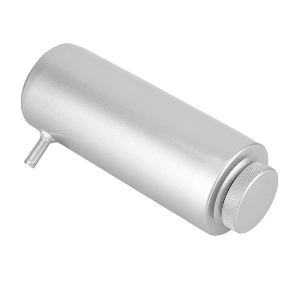 Køler Aluminium Kølevæske Spild Reservoir Tank 800ml Universal Bil Sølv