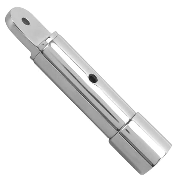 7/8 tommer teleskopisk Bimini top lås Øjeende beslag 316 rustfrit stål poleret overflade hardware til båd