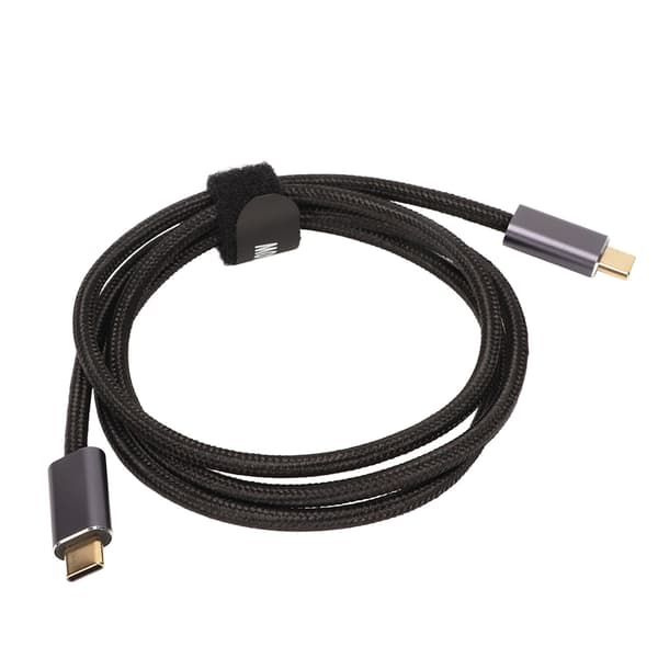 Typ C Snabbladdningskabel 140W Stöder USB2.0 10 Gbps Överföring PD3.1 Snabbladdningskabel Bärbar för Kontor Resor 100cm