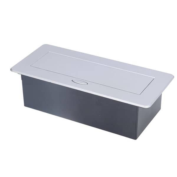Dobbelt USB Pop Up Gulvstik EU Standard Indbygget Stik Type C