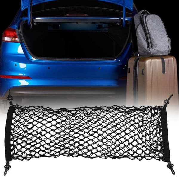 Universal Dobbeltlags Net Opbevaringspose Organizer Lastnet Bagagerumsplads