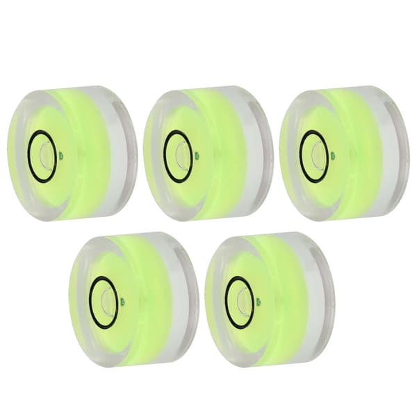 5 stk. 15 mm diameter mini rund vaterpas balanseverktøy