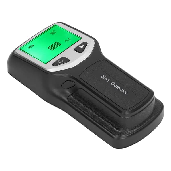 5 in 1 Stud Finder Wall Scanner - Trä, AC Wire Detection - HD LCD Display - Silver