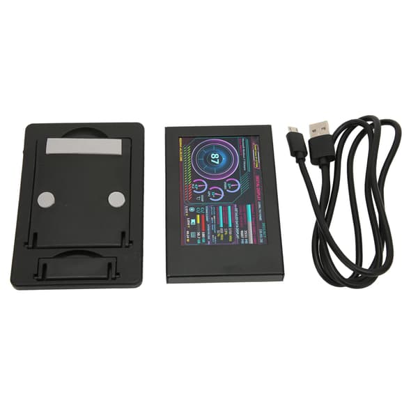3,5 tum datortemperaturmonitor IPS USB miniscreen AIDA64 PC CPU RAM datamonitor PC-sensorpanel dynamiskt displaymonitor
