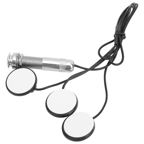 Akustisk Gitarr Violin Ukulele Mandolin Piezo Pickup Ändknapp Transducer