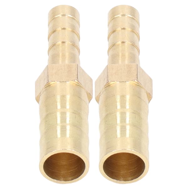 2 messing ferrule fittings med ferrules reducer hex reducerende ferrule forbindelse 10 mm 3/8 tommer til 6 mm 1/4 tommer