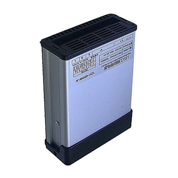 400W Plast Kortslutningsbeskyttelse Switching Strømforsyning 12V til LED Engineering