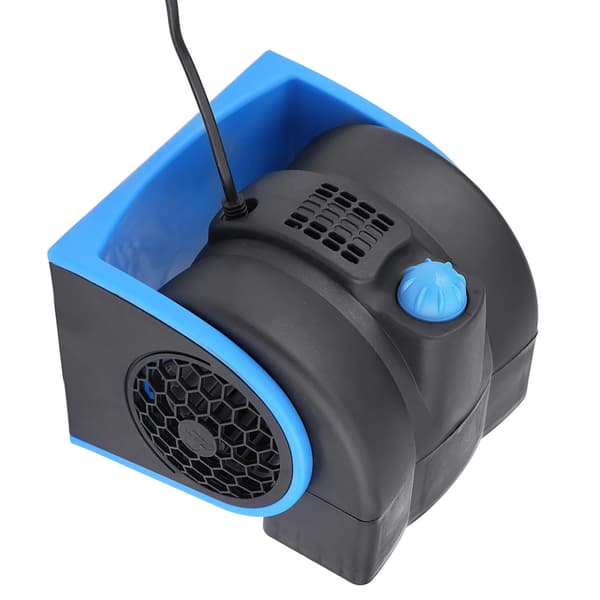 12V Mini Elektrisk Ventilator Justerbar Hastighed Støjsvag Luftventilator