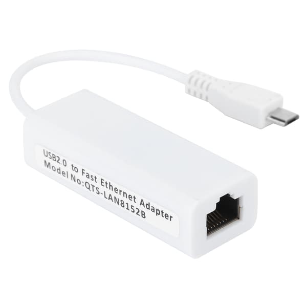 Micro USB til RJ45 Ethernet Nettverkskort Adapter for Raspberry Pi Zero 1.3 W Hovedkort