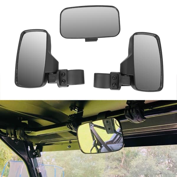 UTV ATV Side Center Bakspejl Combo Kit til Commander Arctic Cat Wildcat
