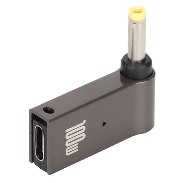 100W USB C PD-omvandlare 4.0x1.7mm Smart Chip Lättviktsladdare för bärbar dator