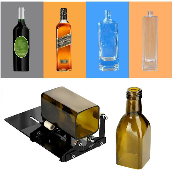 Monitoiminen lasipulloleikkuri (parannettu set)