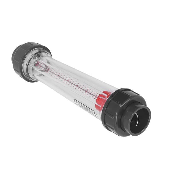 Hög precision genomskinlig plaströr flödesmätare - 1,2 till 12 m³/h