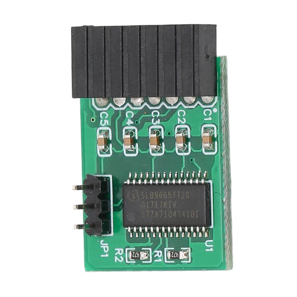 ASRock LPC TPM 2.0 14-stifts säkerhetsmodul PCB Moderkort Kryptering för Win11