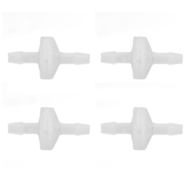 Ozonresistent Oljebeständig Envägs Luftbackventil för Akvarium 12 Stycken