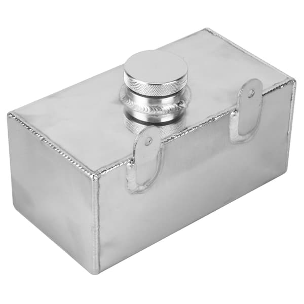 Universal Aluminium Intercooler Spray Tank 2L Polert Vindusspylervæskebeholder Bildeler