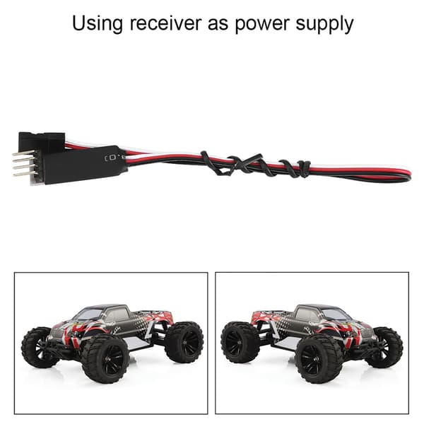LED Lys Kontrol Switch Panel System 3CH On Off til RC Bil Model Dele