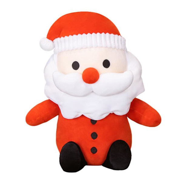 Ny jultomte snögubbe docka plysch leksak prydnad docka 30cm