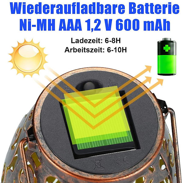 Solar ihålig lykta