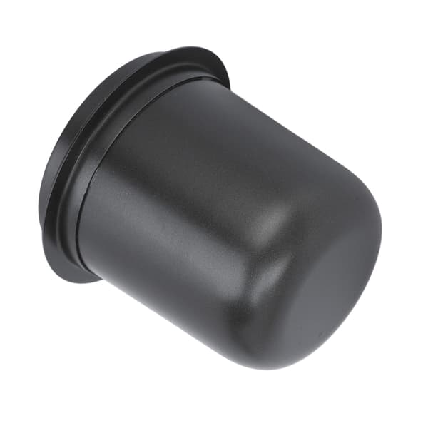 150 ml 58 mm Universal Håndfri Doseringsring for Kaffe i Rustfritt Stål, Mørk Grå