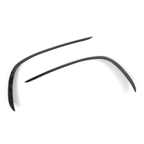 1 Par Forreste Bumper Lip Splitter Glans Sort Bil Spoiler Diffuser Udskiftning Til Benz GLE‑Class W166 AMG‑Line C292