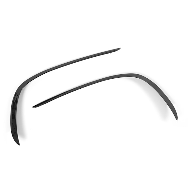 1 Par Frontfangerleppe Splitter Gloss Black Bilspoiler Diffuser Erstatning For Benz GLE‑Class W166 AMG‑Line C292