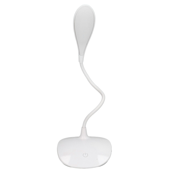 USB Touch Control LED Bordlampe 3 Tilstande Svanehals Studielampe til Børn Studerende