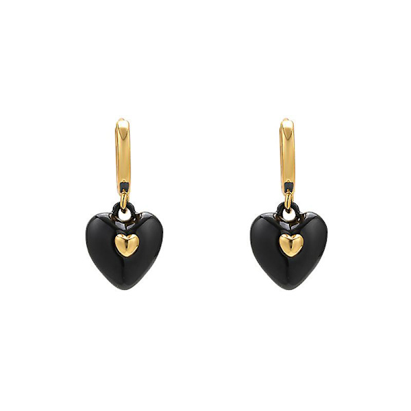 Örhänge Vintage Heart Stud Modesmycken Ac7033 C033
