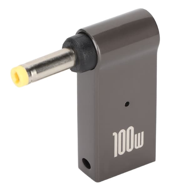 100W USB C PD-omvandlare 4.0x1.7mm Smart Chip Lättviktsladdare för bärbar dator