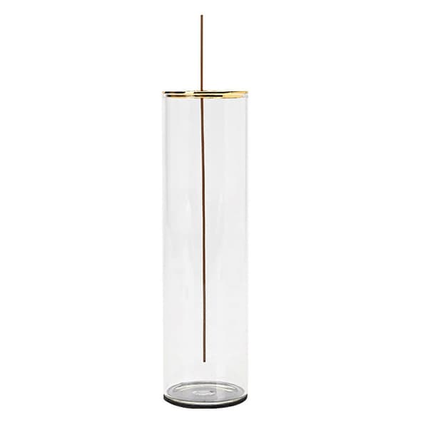 Glassduftdispenser Duftholder Ornament Egnet for biler, hjem og arbeidsplasser Gull Or