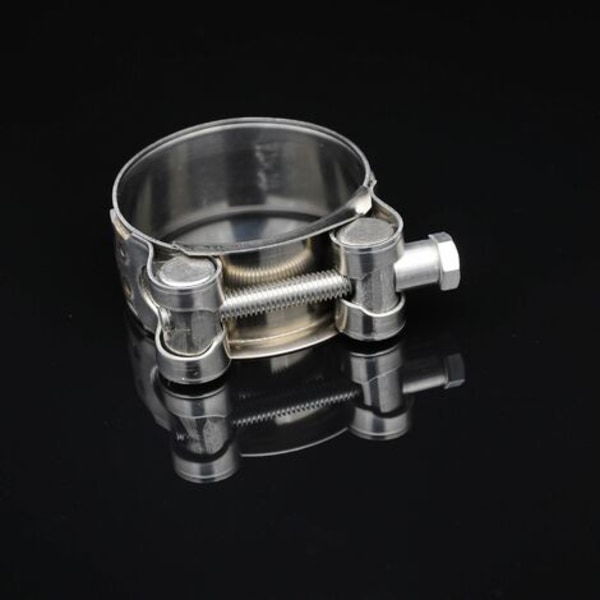 Set med 8 26-28mm 304 rostfria slangklämmor.
