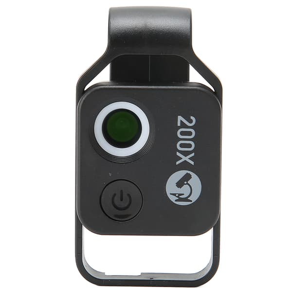 200X Universal Telefon Mikroskop Clip med CPL Linse til iPhone Android