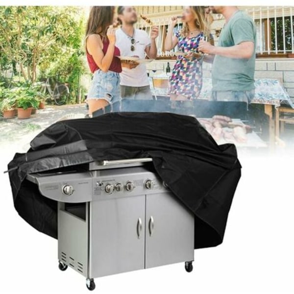 BBQ Cover, BBQ Cover, Vandtæt BBQ Cover, Grill Cover, Anti-UV/Anti-vand/Anti-fugt BBQ Cover - 170x61x117cm