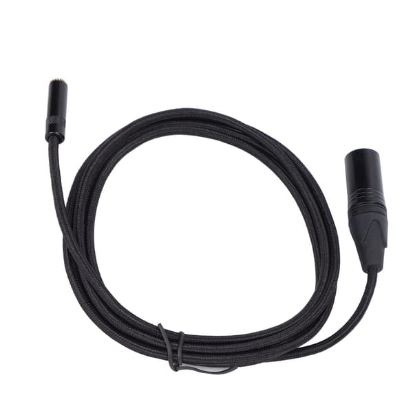 3,5 mm til 3-pin XLR forgyldt adapterkabel 2 m 6,6 ft til forstærker mixer tablet