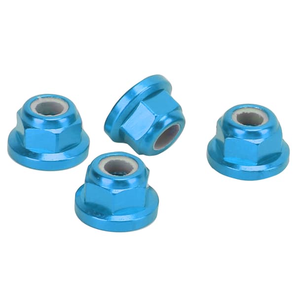 Traxxas UDR 1 7 RC Bil 4 ST RC Muttrar Aluminiumlegering Låsmuttrar Ersättningsdelar Blå