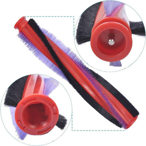 22,5 cm:n vaihtorullaharja 963830-02 suodatinharjapölynimuri Dyson V6 SV03 DC58 DC59 DC61 DC62 varaosille
