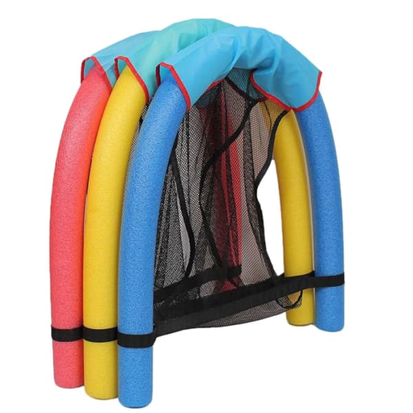 75mm x 1500mm Flytande Poolstol Bekväm Hållbar Mesh Vattenavkoppling