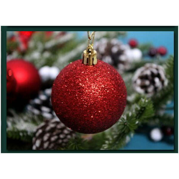 Julgransdekorationer Kulor 100st, lila, Ø 3 cm, Ø 6 cm, Ø 4 cm LYCXAMES