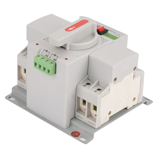 220V 63A 2P Mini Dobbelt Strøm Automatisk Overførselsafbryder Afbryder