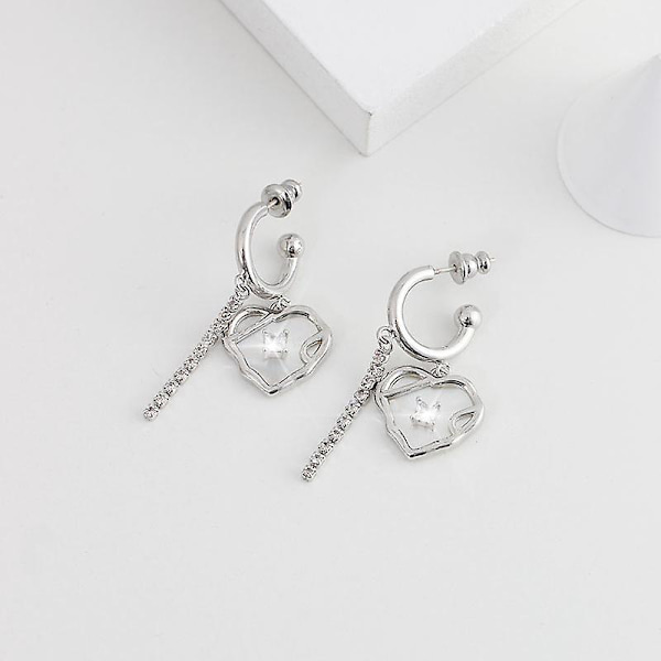 Örhänge Heart Stud Fashion Smycken Ac7239 C241