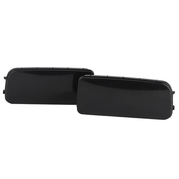 ABS Svart Front Tåkelys Deksel Trim Ramme Kompatibel med E30 E36 E46 318 323 325
