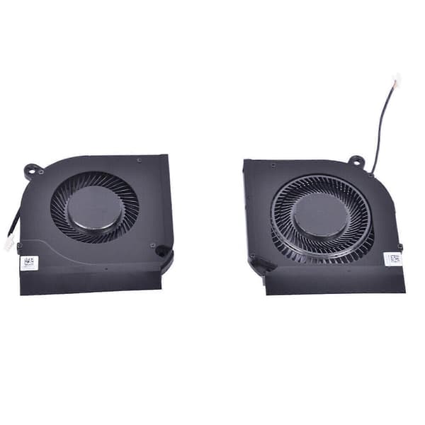 Datamaskin bærbar kjølevifte radiator DC5V 0.5A 4-pinners GPU CPU kjølevifte for Nitro 5 AN515-55 AN517-52 Flerfarget CPU GPU