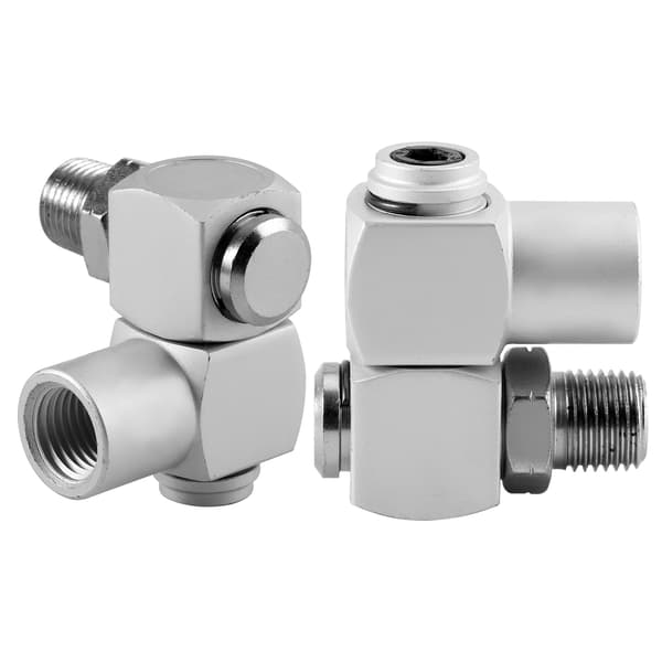 Universal Adaptersett for Luftsslange i Aluminium, 1/4\"