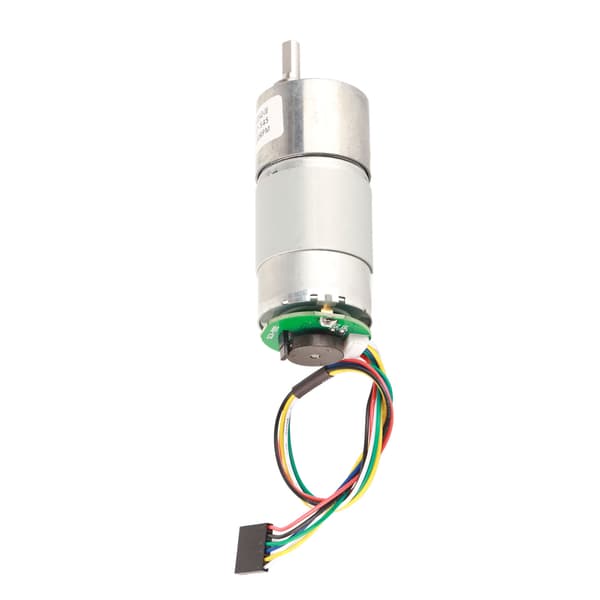 Højt drejningsmoment 12V 30 RPM DC gearmotor med encoder