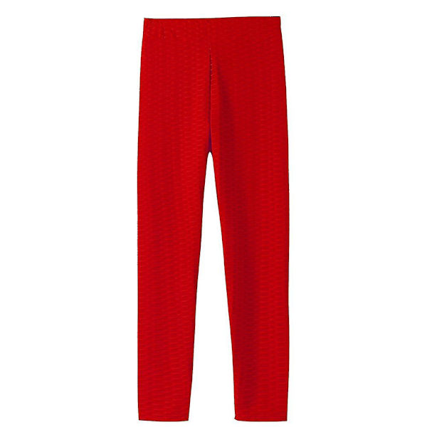 Naisten korkeavyötäröiset superjoustavat leggingsit Red XL