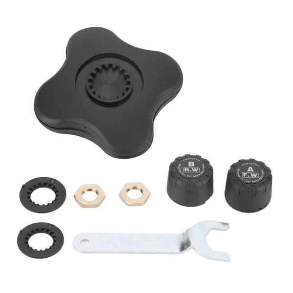 2. Motorsykkel Bluetooth TPMS Dekktrykkovervåking Ekstern Intern Sensor IP67