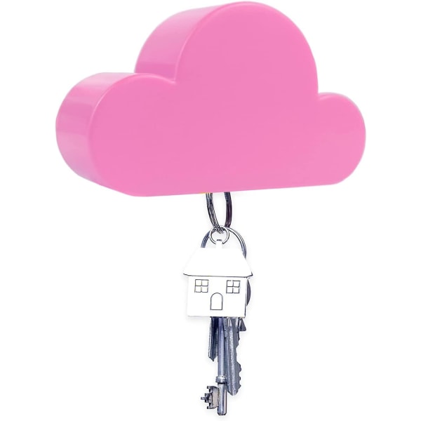 Dekorativ magnetkrok Creative Cloud Magnet nyckelring (rosa),
