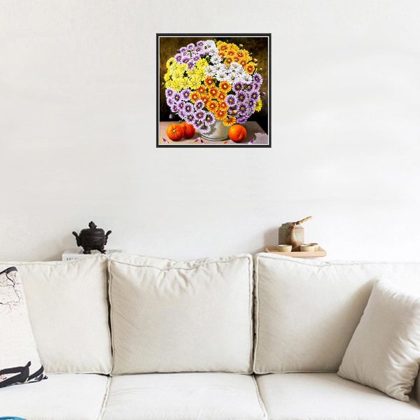 DIY Daisy koristeellinen diamond painting