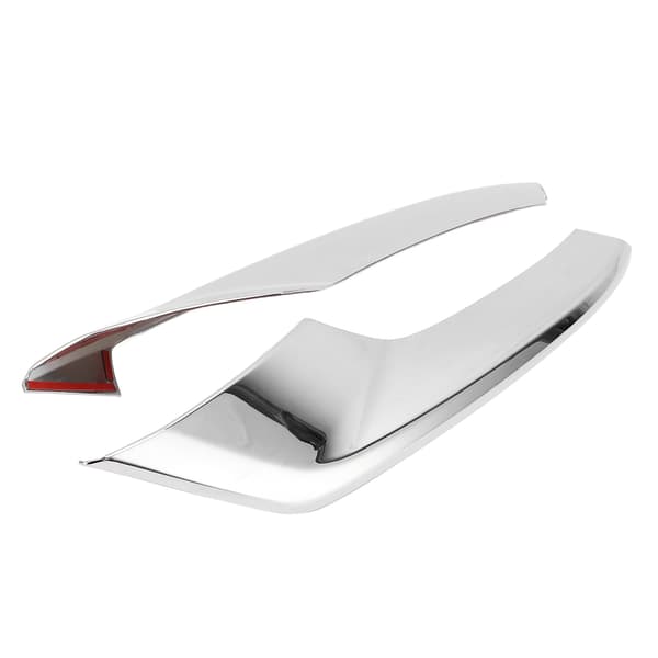 2 Front Tåkelys Griller ABS Krom Tåkelysdeksler Erstatning for Mazda 3 2019 2021